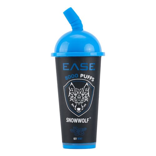Snowwolf Ease 8000 ZERO mg Disposable Vape (0mg, 8000 Puffs) - Icy Mint