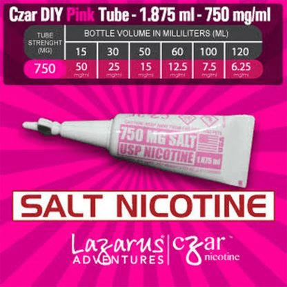 Czar Nicotine Shot Tubes
