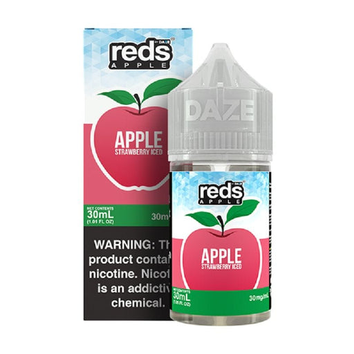 Reds Salts Apple Strawberry Iced Nic Salt Vape Juice 30ml