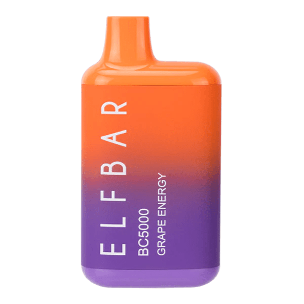 Elf Bar Disposable Vape Grape Energy Elf Bar BC5000 Disposable Vape (5%, 5000 Puffs)