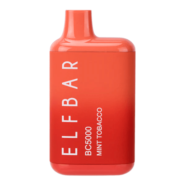 Elf Bar Disposable Vape Mint Tobacco Elf Bar BC5000 Disposable Vape (5%, 5000 Puffs)
