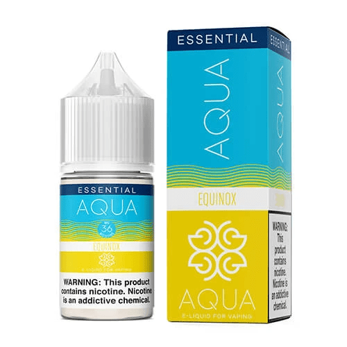 Equinox 30ml TF Nic Salt Vape Juice - Aqua Essential Salt Nic Pod Vape Juice