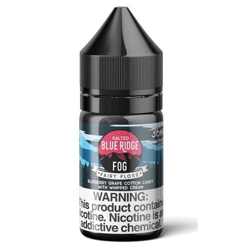 Fairy Floss 30ml Nic Salt Vape Juice - Blue Ridge Fog Salt Nic Pod Vape Juice