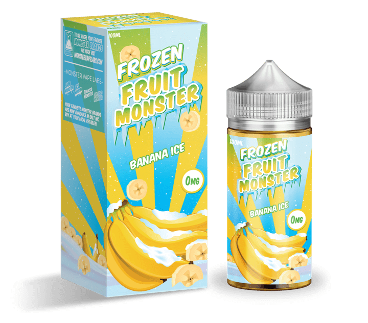 Frozen Fruit Monster Banana Ice 100ml Vape Juice E Liquid