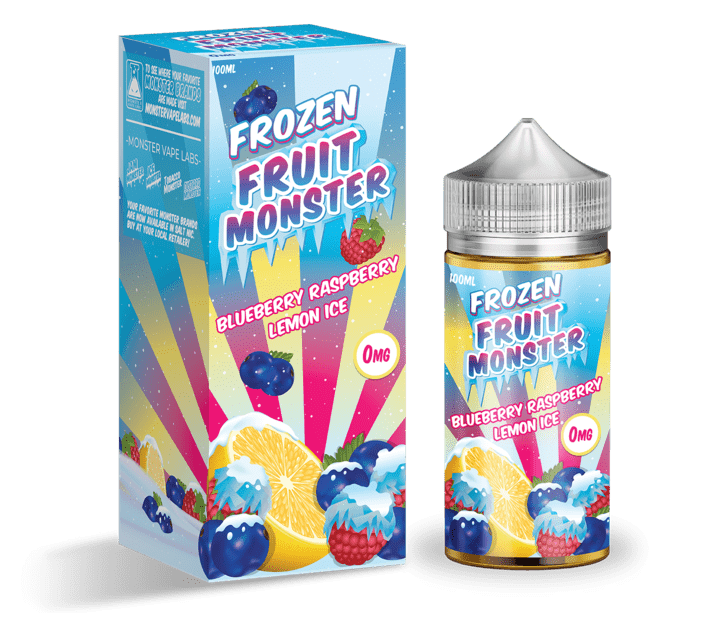 Frozen Fruit Monster Blueberry Raspberry Lemonade Ice 100ml Vape Juice E Liquid