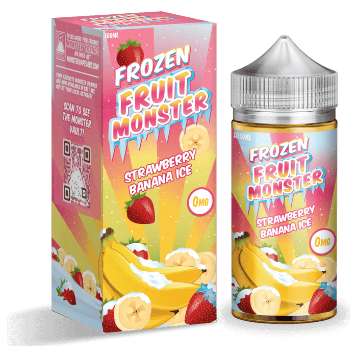 Frozen Fruit Monster Strawberry Banana 100ml Vape Juice E Liquid