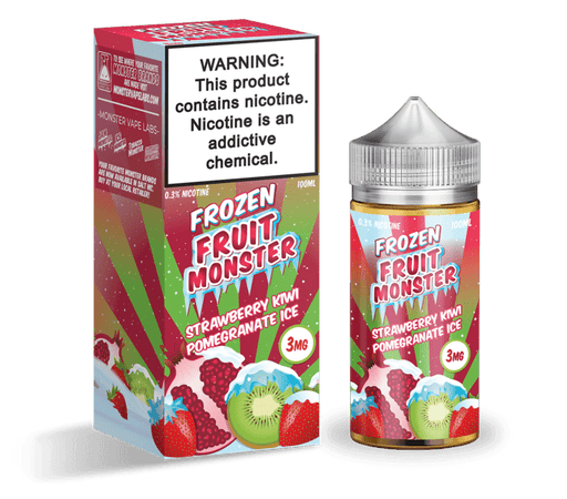 Frozen Fruit Monster Strawberry Kiwi Pomegranate Ice 100ml Vape Juice E Liquid