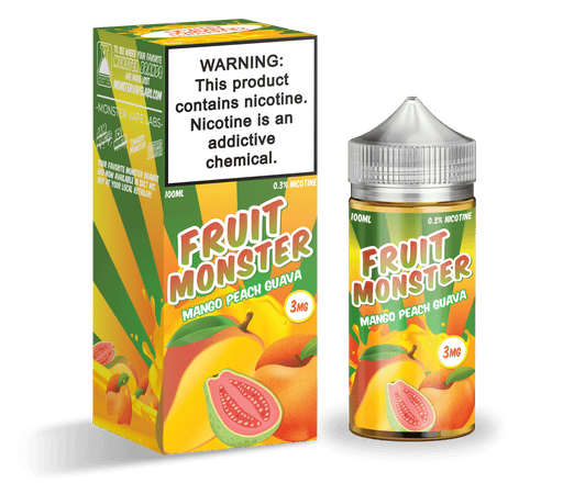 Fruit Monster Mango Peach Guava 100ml Vape Juice E Liquid