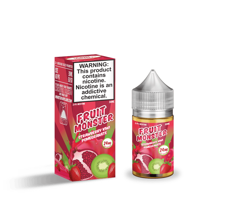Fruit Monster Salts Strawberry Kiwi Pomegranate 30ml Nic Salt Vape Juice Salt Nic Pod Vape Juice