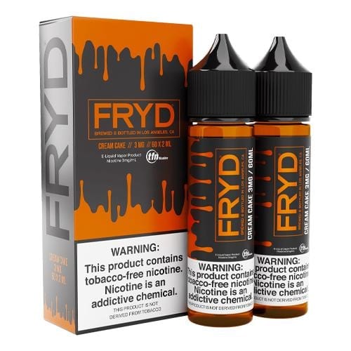 FRYD Twin Pack Cream Cake 2x 60ml TF Vape Juice E Liquid