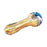 Fumed Handmade Glass Spoon Pipe w/ Wig-Wag Accents - Alternatives -