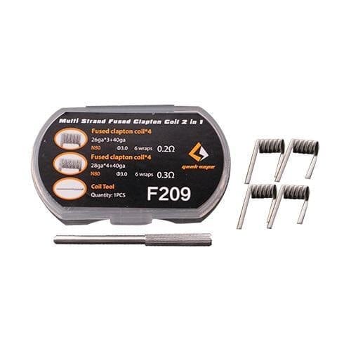 Geekvape 2-in-1 Coil Sets DIY - 8pcs - N80 Strand Fused Clapton Wire