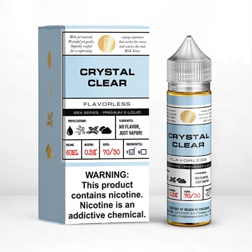 GLAS BSX Crystal Clear 60ml Vape Juice