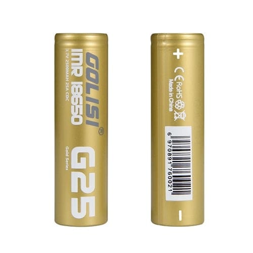 Golisi IMR G25 18650 20A/2500mAh Battery - Batteries - Vape