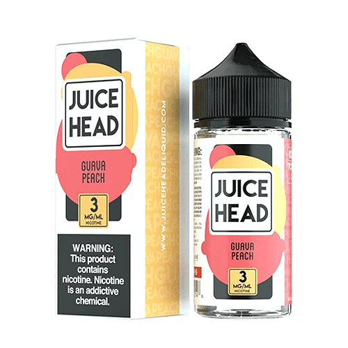 Guava Peach 100ml Vape Juice - Juice Head E Liquid