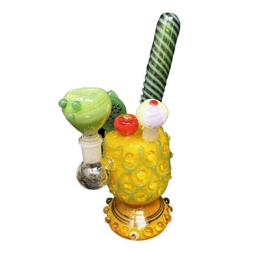 Heady Handmade Glass Pineapple Bong - Alternatives - Vape