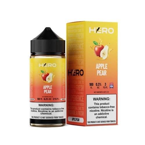 HERO Apple Pear 100ml TF Vape Juice - 0mg