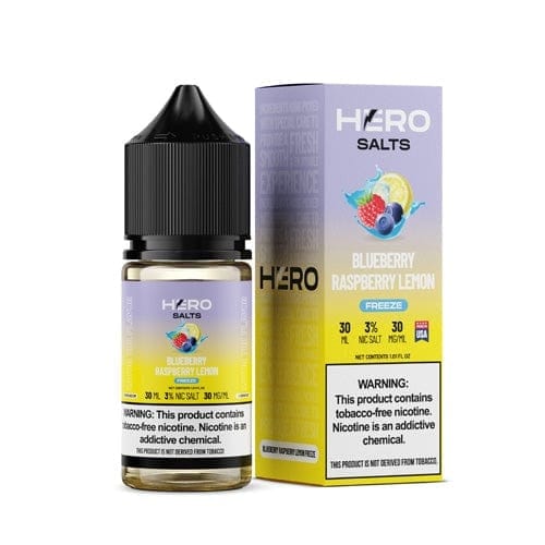 HERO Blueberry Raspberry Lemon Freeze 30ml TF Nic Salt Vape Juice -