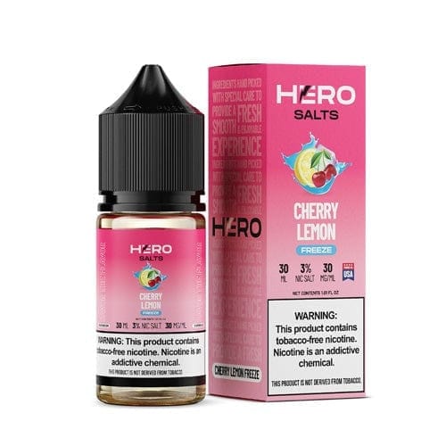 HERO Cherry Lemon Freeze 30ml TF Nic Salt Vape Juice - 30mg