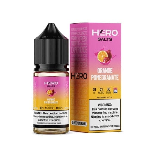 HERO Pomegranate Orange 30ml TF Nic Salt Vape Juice - 30mg