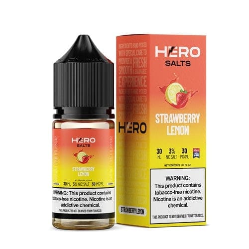 HERO Strawberry Lemon 30ml TF Nic Salt Vape Juice - 30mg
