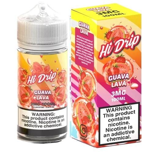 Hi-Drip 100ml Guava Lava Vape Juice E Liquid