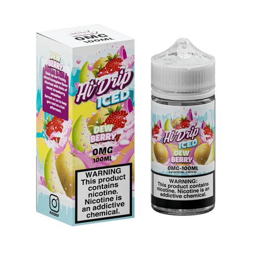 Hi-Drip Iced Dew Berry 100ml Vape Juice E Liquid