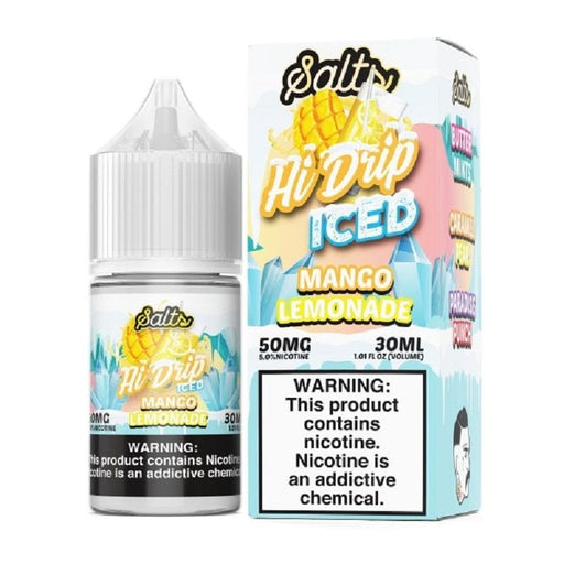 Hi-Drip Mango Lemonade ICED Nic Salt Vape Juice 30ml