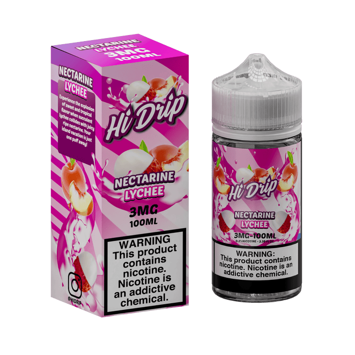 Hi-Drip Nectarine Lychee 100ml Vape Juice E Liquid