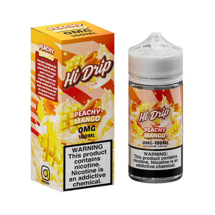 Hi-Drip Peachy Mango 100ml Vape Juice E Liquid