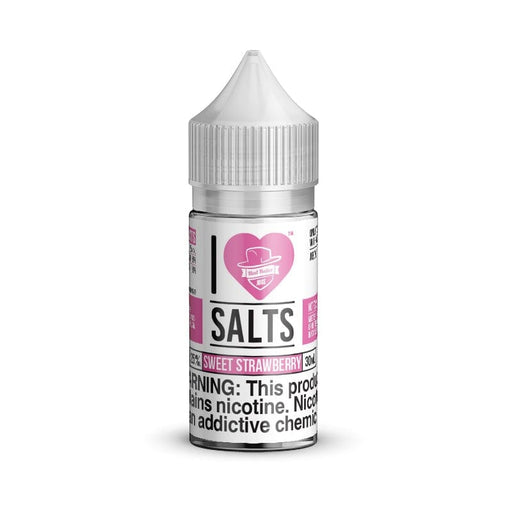 I Love Salts Sweet Strawberry 30ml Nic Salt Vape Juice Salt Nic Pod Vape Juice