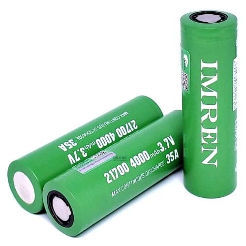 Imren 21700 4000mAh 35A Battery - Pack of 2 - pk. - Batteries - Vape