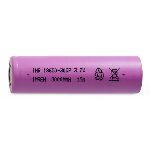 IMREN 30QP 18650 3000mAh 15A Battery (1x Pack) - Batteries - Vape
