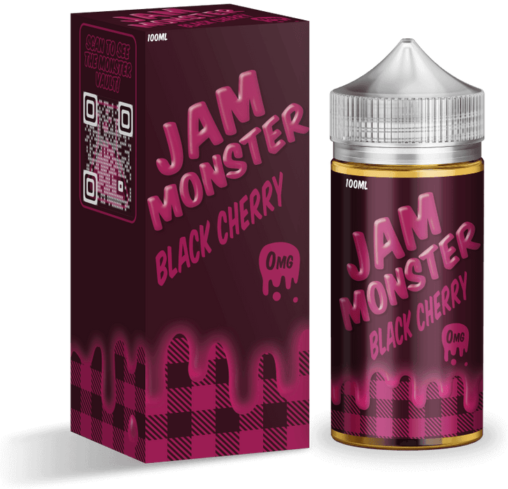 Jam Monster Black Cherry 100ml Vape Juice E Liquid