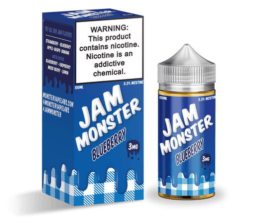 Jam Monster Blueberry 100ml Vape Juice E Liquid