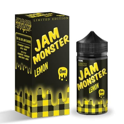 Jam Monster Lemon 100ml Vape Juice E Liquid