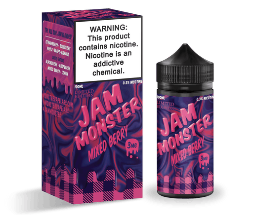 Jam Monster Mixed Berry 100ml Vape Juice E Liquid