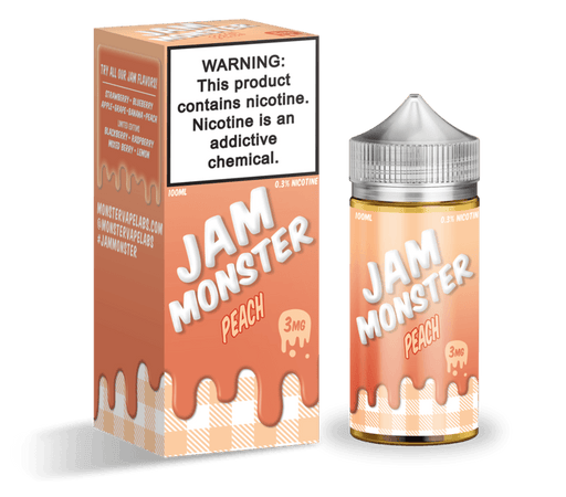 Jam Monster Peach 100ml Vape Juice E Liquid