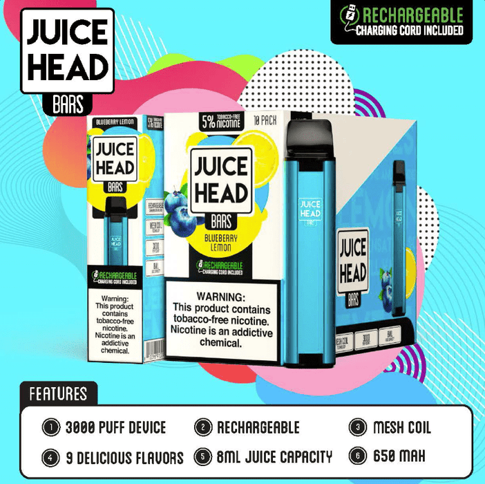Juice Head Bars TF Disposable Vape