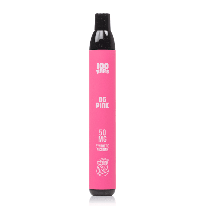 Keep It 100 Bars Disposable Vape (5% 2000 Puffs) - OG Pink