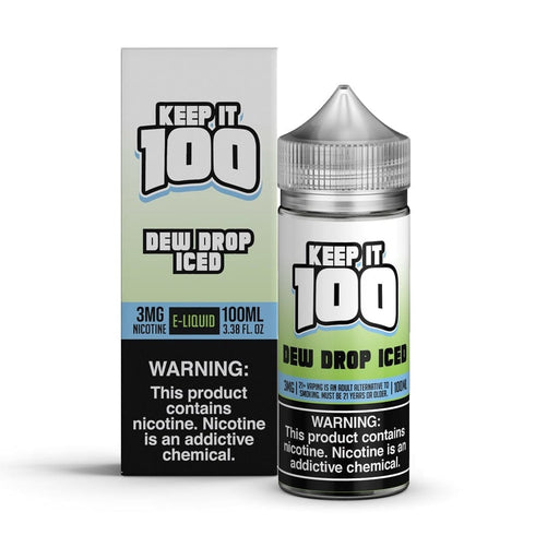 Keep It 100 Dew Drop Iced 100ml Vape Juice