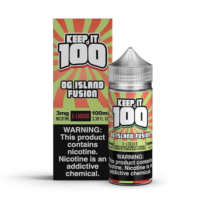 Keep It 100 OG Island Fusion 100ml Vape Juice E Liquid