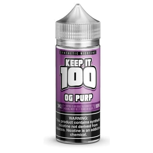 Keep It 100 OG Purp 100ml Vape Juice - 3mg