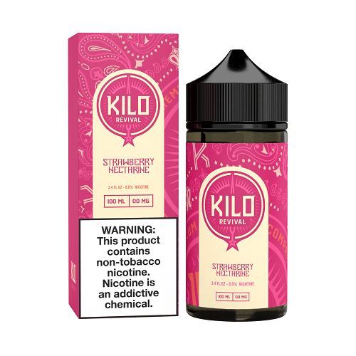 Kilo Revival Strawberry Nectarine 100ml TF Vape Juice E Liquid