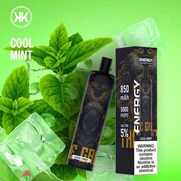 KK Energy Disposable Vape (5% 5000 Puffs) - Cool Mint