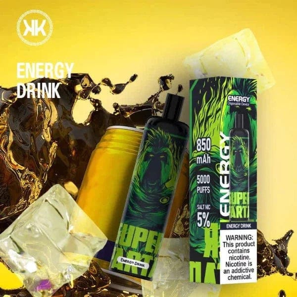 KK Energy Disposable Vape (5% 5000 Puffs) - Drink