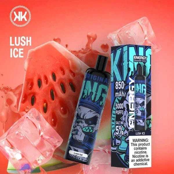 KK Energy Disposable Vape (5% 5000 Puffs) - Lush Ice