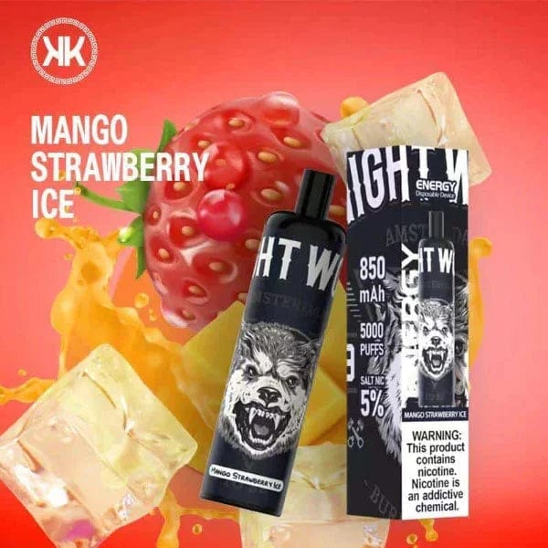 KK Energy Disposable Vape (5% 5000 Puffs) - Mango Strawberry Ice