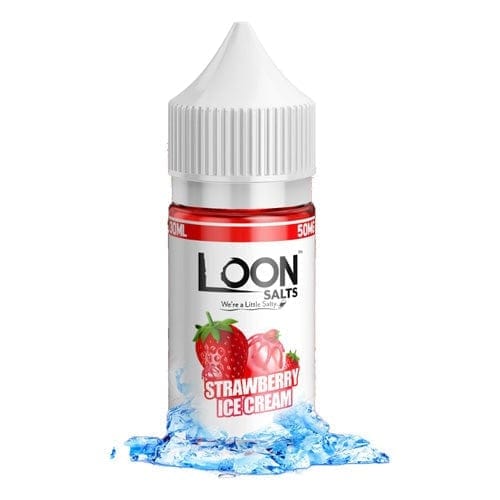 Loon Salts Strawberry Ice Cream 30ml TF Nic Salt Vape Juice - 30mg