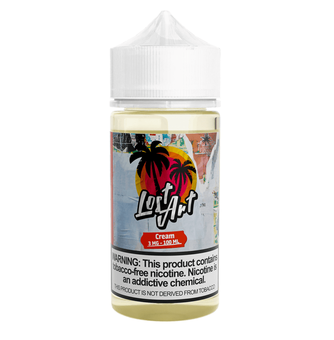 Lost Art Cream TF 100ml Vape Juice E Liquid